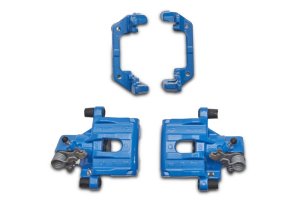 Ford Focus ST Brake Kit - Rear - Ford Racing - Brembo Venting Rotors + RS Calipers + RS Brake Pads - RS Blue - `13-`18